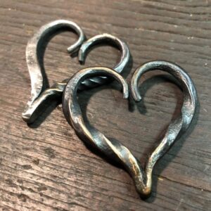 Steel Pendant – Heart or Swirl
