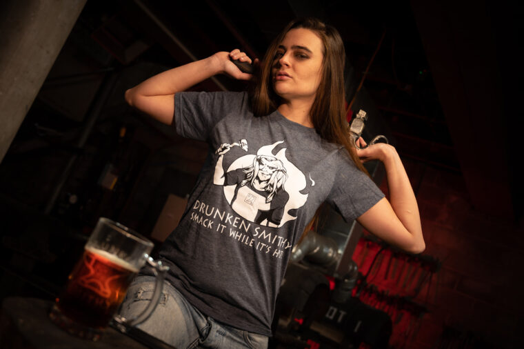Drunken Smithy Slightly Scandalous T-Shirt - Image 3