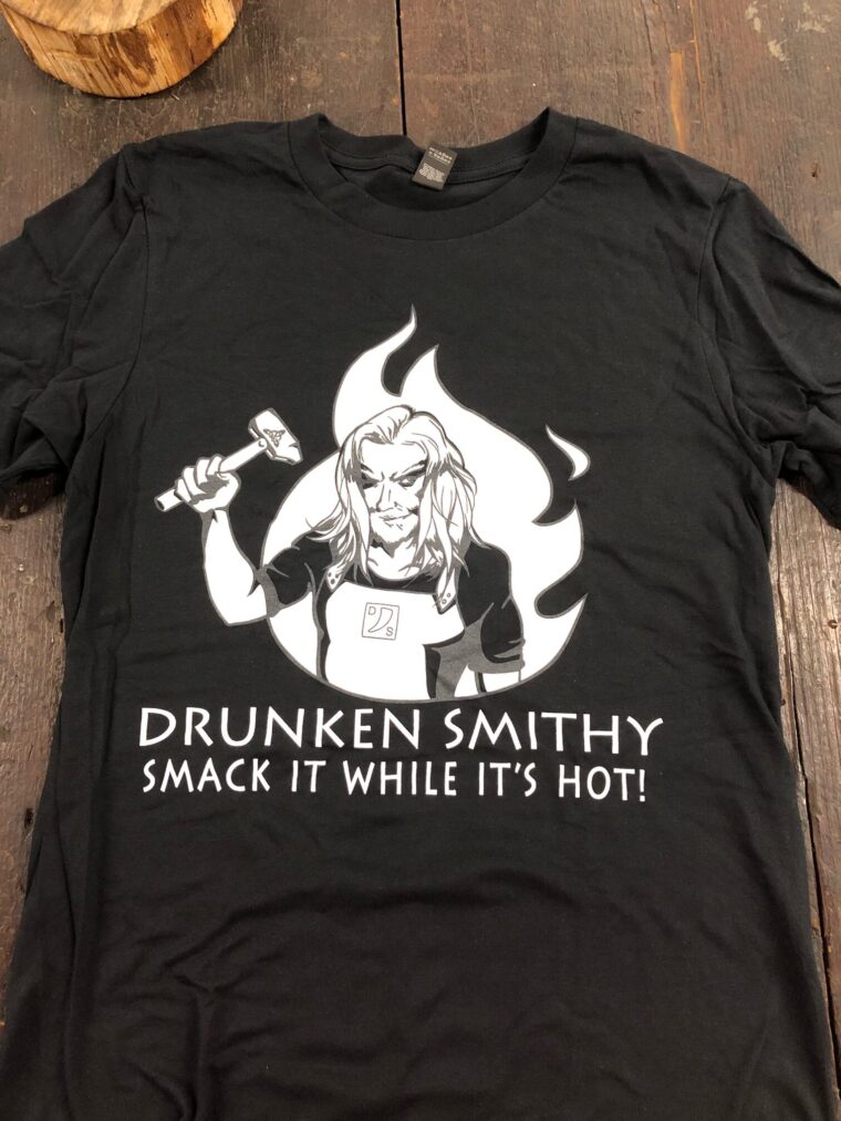 Drunken Smithy Slightly Scandalous T-Shirt - Image 5