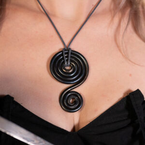Pictish Double Swirl Pendant