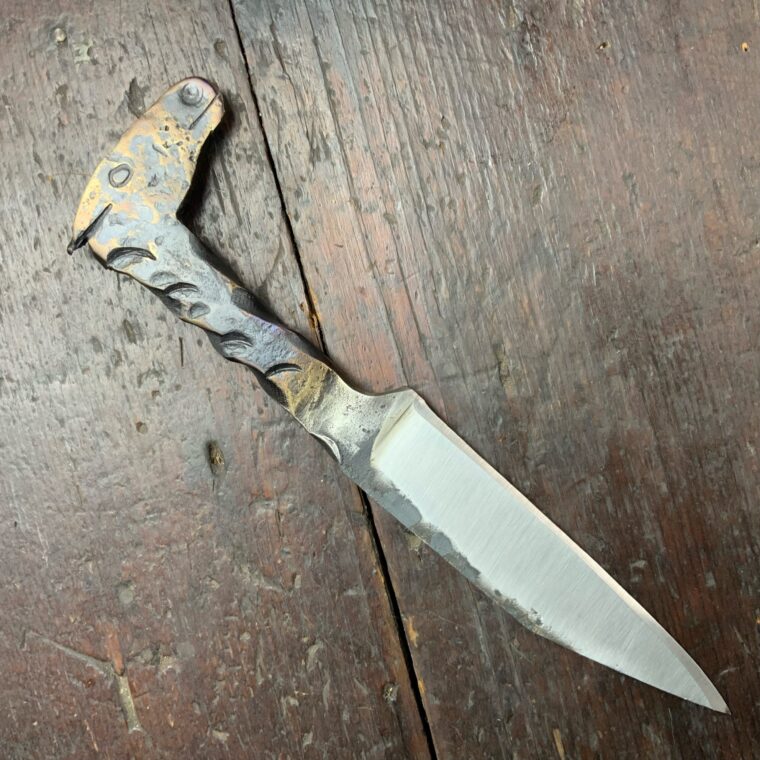 Horse Head Rail Spike Knife - Image 2